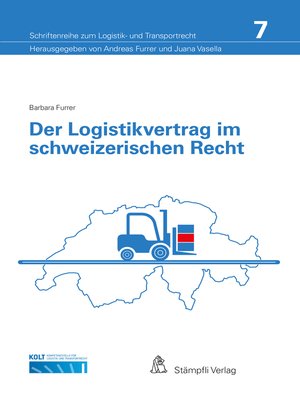 cover image of Der Logistikvertrag im schweizerischen Recht